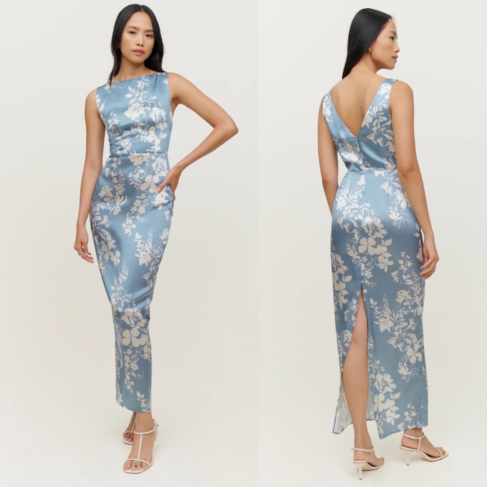 Reformation | NEW WITH TAGS! Zya Silk Dress In Aliso Size: 10